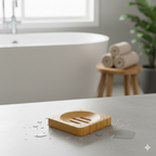 Porte savon en bois
